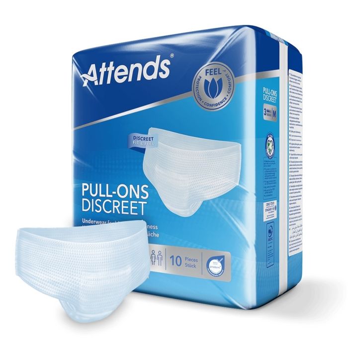 Attends Discreet housuvaippa 3, koko M 10 kpl kuva 2