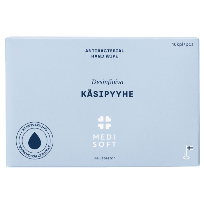 Medisoft Desinfioiva käsipyyhe uusi 10 kpl