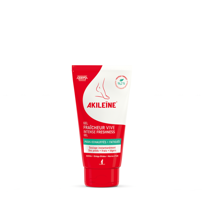 Akileine Intense Freshness Gel (Ice gel) viilentävä geeli 75 ml