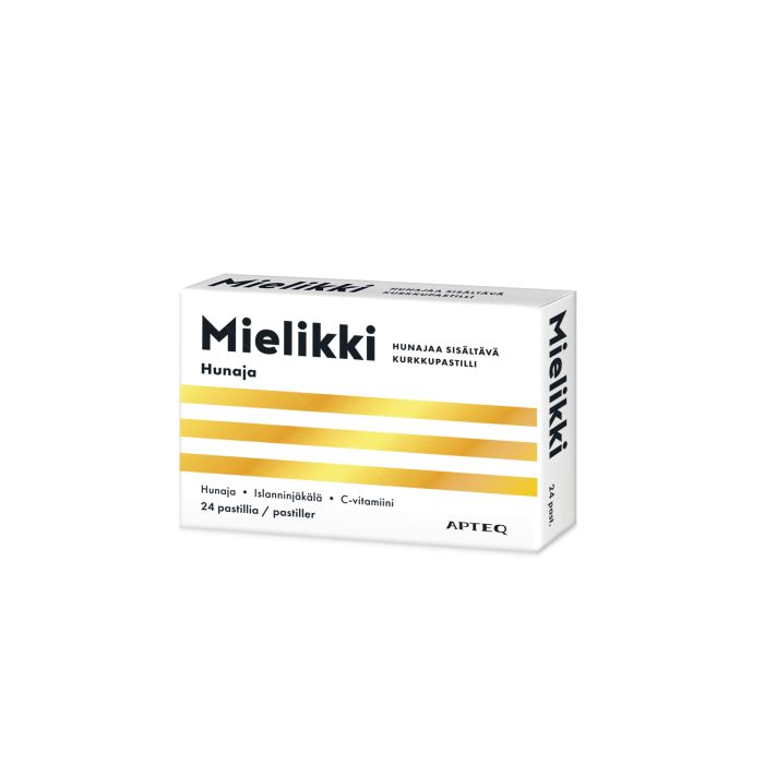 Apteq Mielikki kurkkupastilli Hunaja 24 tablettia kuva 4
