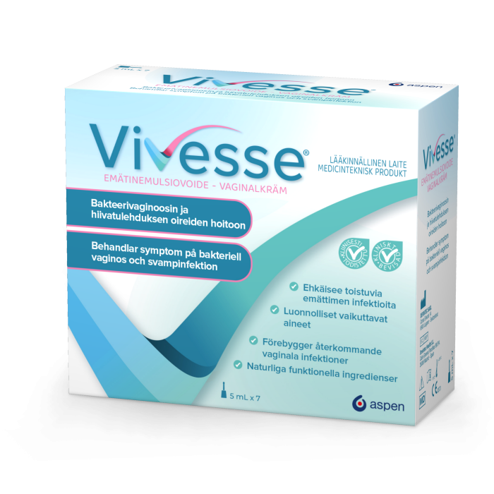 Vivesse emätinvoide 7x5 ml kuva 2