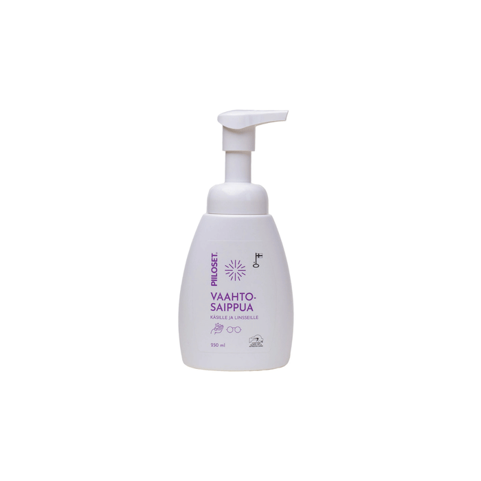 Piiloset vaahtosaippua 250 ml