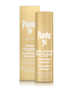 Plantur 39 Vaalea Sävyttävä fytokofeiinishampoo 250 ML