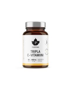 Puhdistamo Tripla C-vitamiini 60 kaps