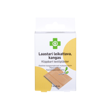 APTEEKKI Laastari leikattava, kangas 8 cm x 1 m 1 kpl