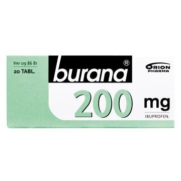 BURANA tabletti, kalvopäällysteinen 200 mg 20 fol