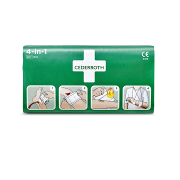 Cederroth 4-in-1 Iso ensiapuside 1 kpl