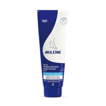 Akileine Hydra-Defense Balm voide kuiville jaloille 125 ml