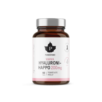 Puhdistamo Vahva Hyaluronihappo 200 mg 60 kaps