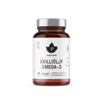 Puhdistamo Krilliöljy Omega-3 60 kap