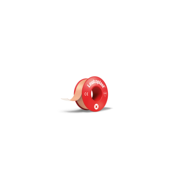 LEUKOPLAST 1,25 CM X 5 M SUOJAKOTELO (0121-00) 1 KPL