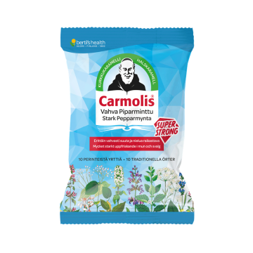 Carmolis Vahva piparminttu kurkkukaramelli