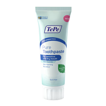 TePe Pure mieto pminttu hammastahna 75ml 75 ml
