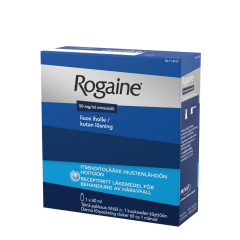 ROGAINE liuos iholle 50 mg/ml 2 annostelijaa 60 ml