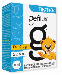 Gefilus Tippa+D3 2x8 ml